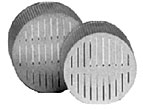 Sintered stainless steel core vents