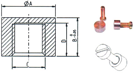 Core vents holders